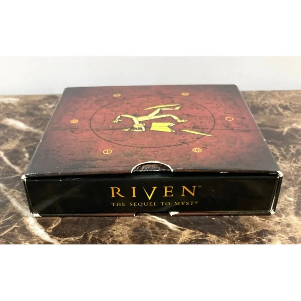 Riven: The Sequel to Myst Windows/Mac 1997 CD-Rom w/BradyGames Hints & Solutions